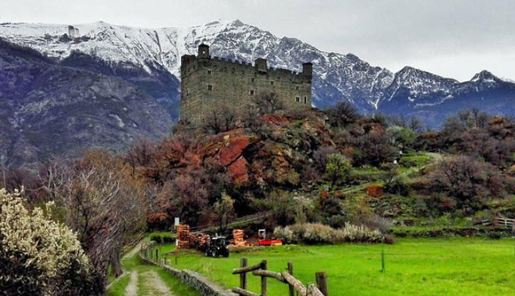 Castello di Ussel, Italy